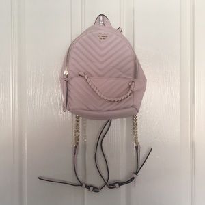 Blush pink backpack